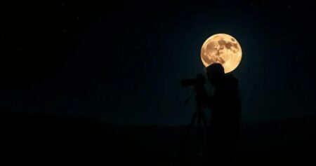 como fotografar a lua