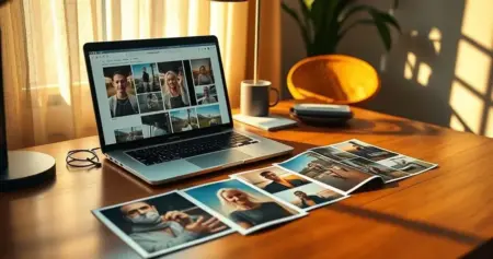 como organizar suas fotos