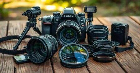 equipamento fotográfico para iniciantes