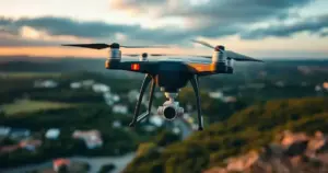fotografia com drone