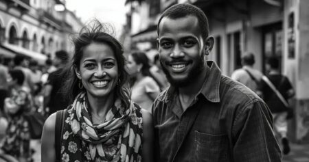 fotografia em preto e branco