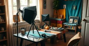 montar um estúdio fotográfico em casa