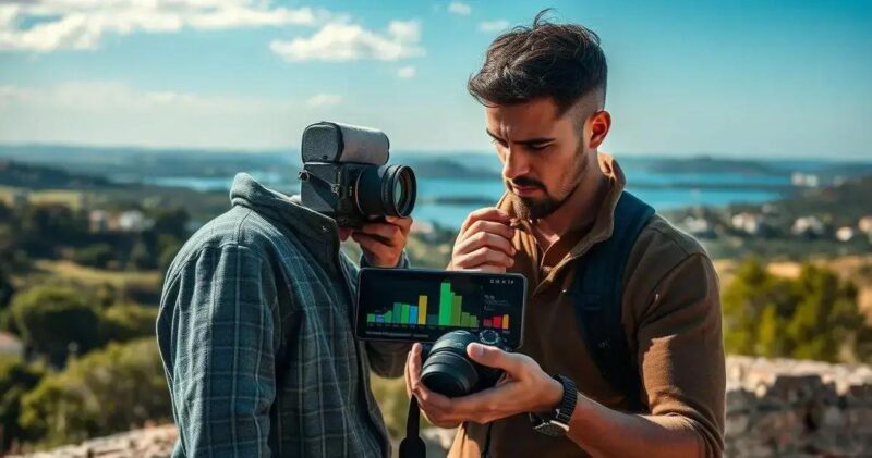 o que é histograma na fotografia